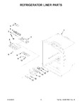 Diagram for 05 - Refrigerator Liner Parts