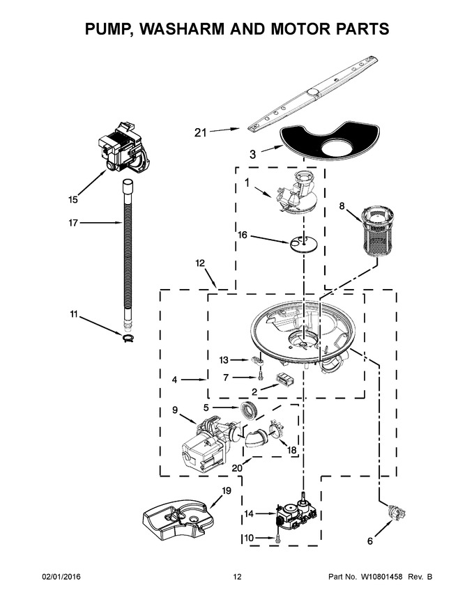 Diagram for WDT780SAEM0