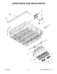 Diagram for 10 - Upper Rack And Track Parts