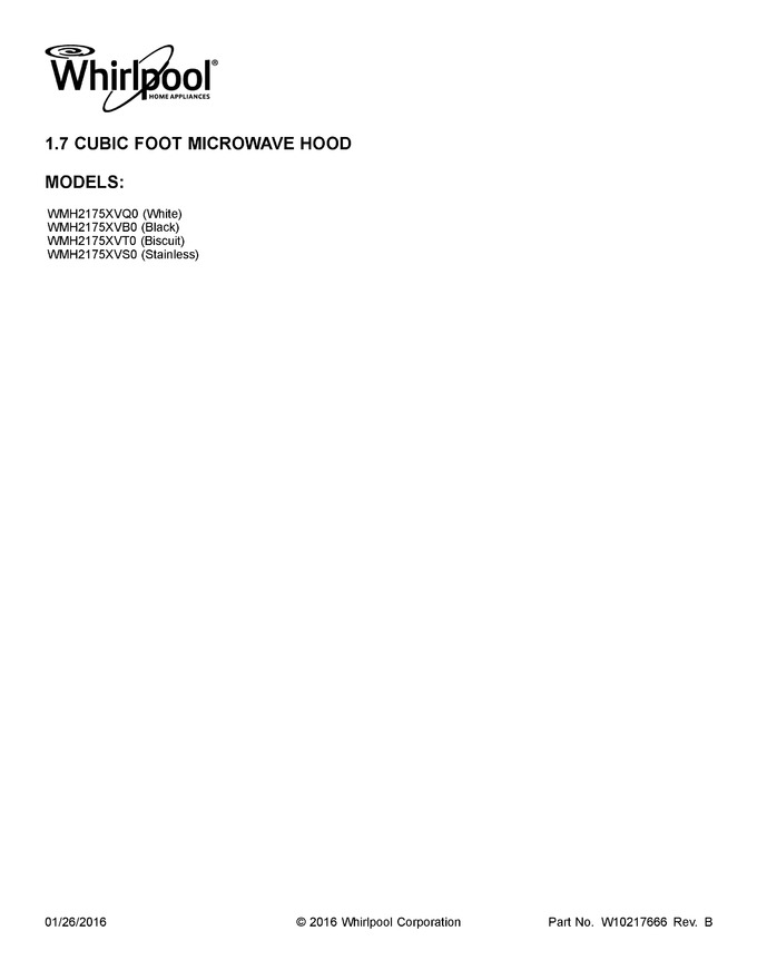 Diagram for WMH2175XVS0