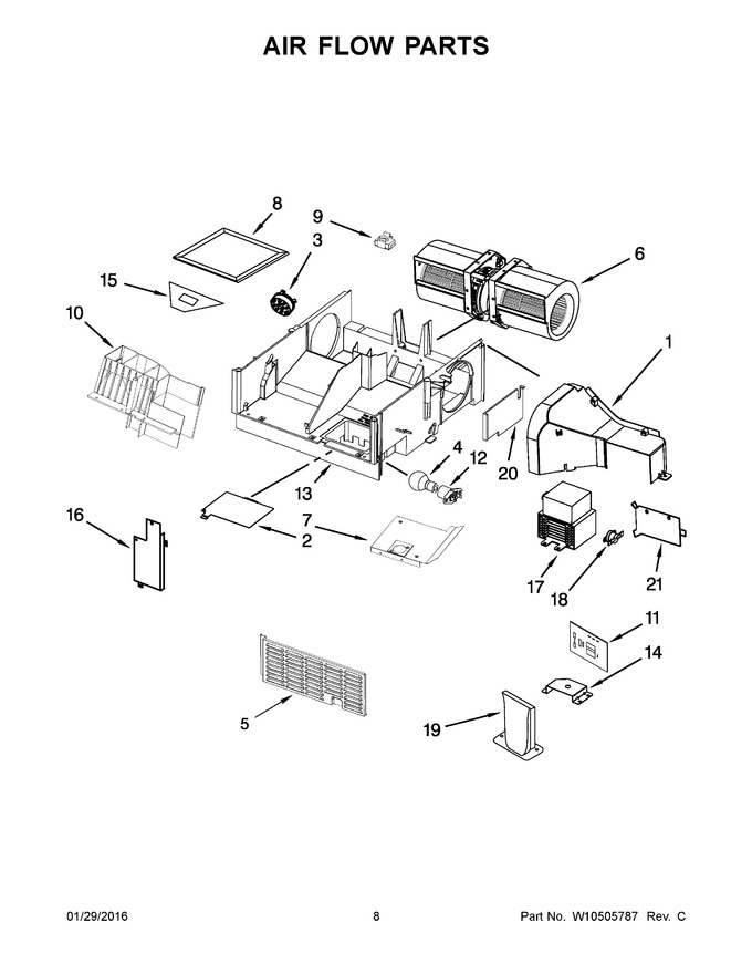 Diagram for WMH2175XVQ4