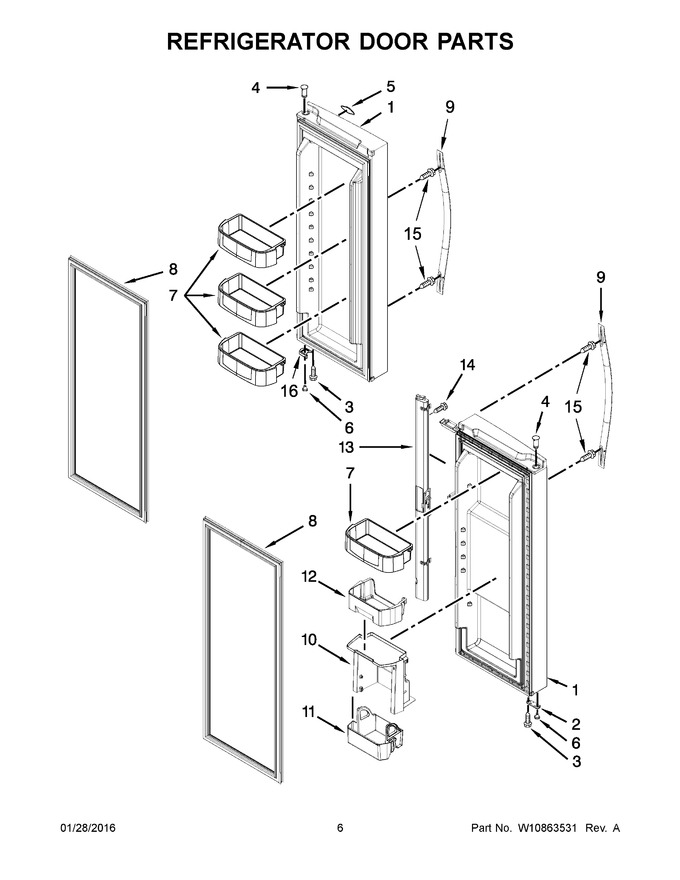 Diagram for WRF560SEYB05