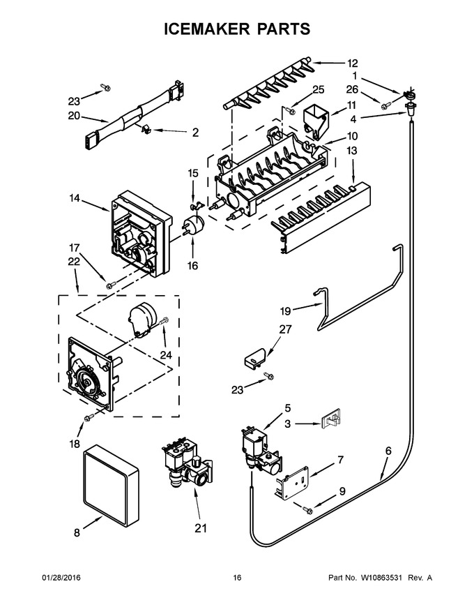 Diagram for WRF560SEYW05