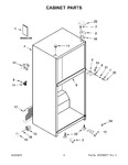 Diagram for 02 - Cabinet Parts