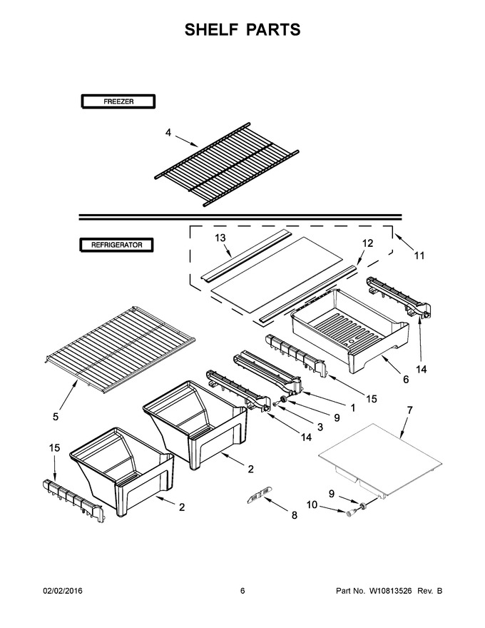 Diagram for WRT108FZDW01