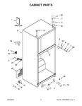 Diagram for 02 - Cabinet Parts