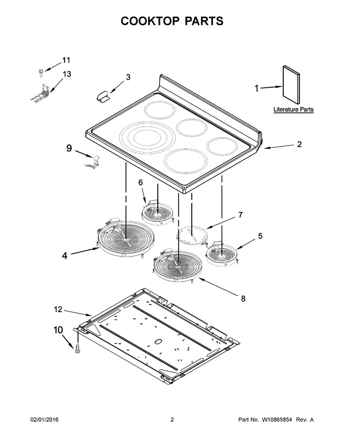 Diagram for WFE745H0FS0