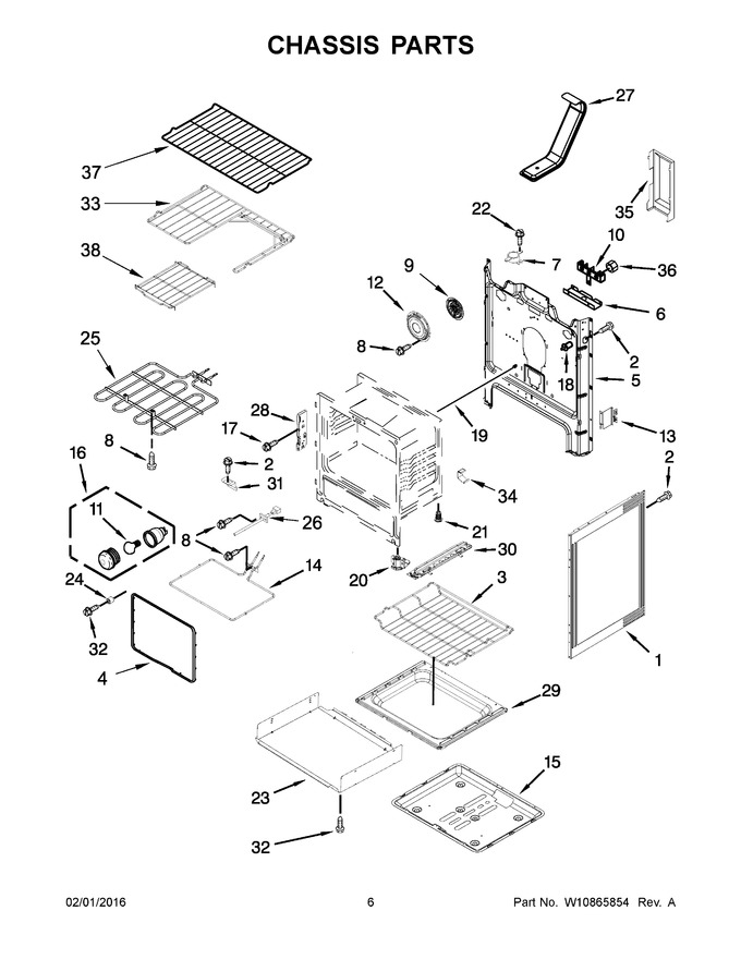 Diagram for WFE745H0FE0