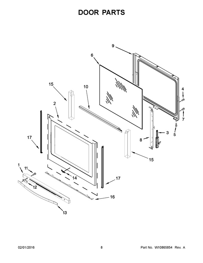 Diagram for WFE745H0FS0