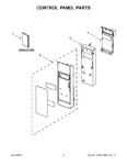 Diagram for 02 - Control Panel Parts