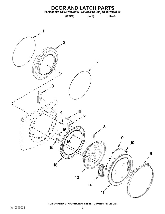 Diagram for WFW9250WL02