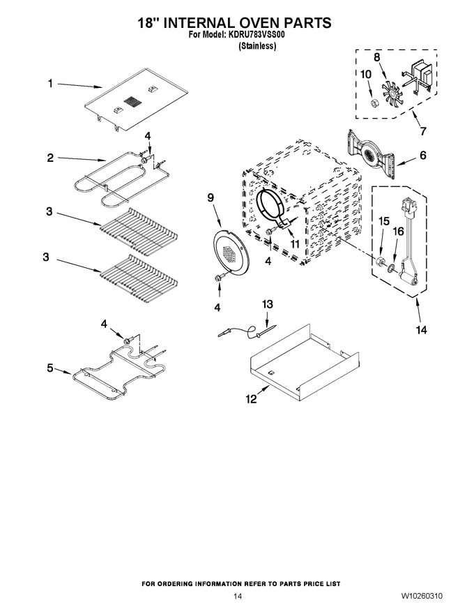 Diagram for KDRU783VSS00