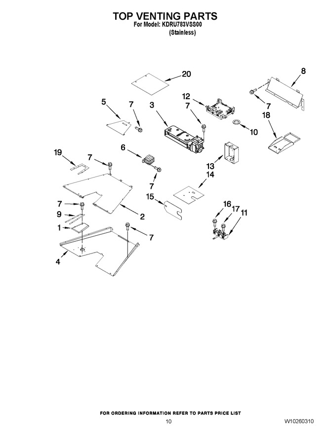 Diagram for KDRU783VSS00