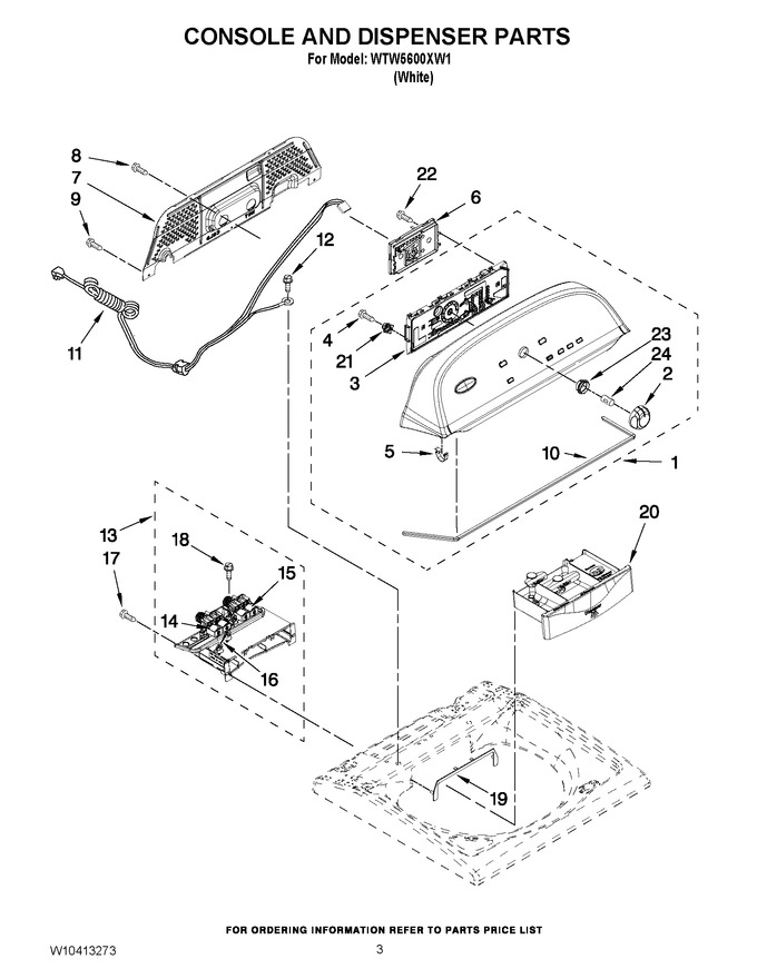 Diagram for WTW5600XW1