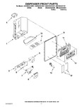 Diagram for 08 - Dispenser Front Parts