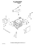 Diagram for 03 - 30`` Oven Parts