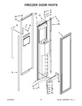 Diagram for 10 - Freezer Door Parts