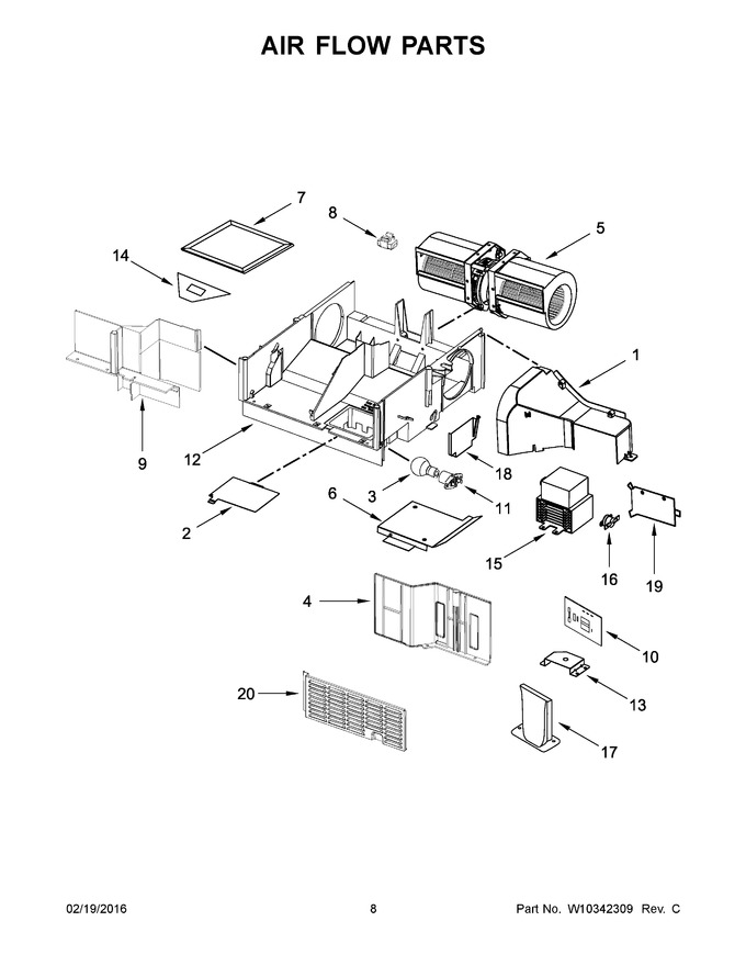 Diagram for WMH1163XVB1