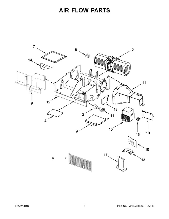 Diagram for WMH1163XVB3