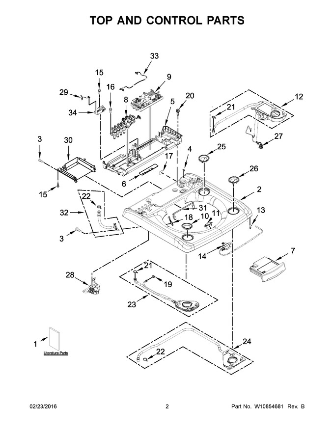 Diagram for WTW9500EW0