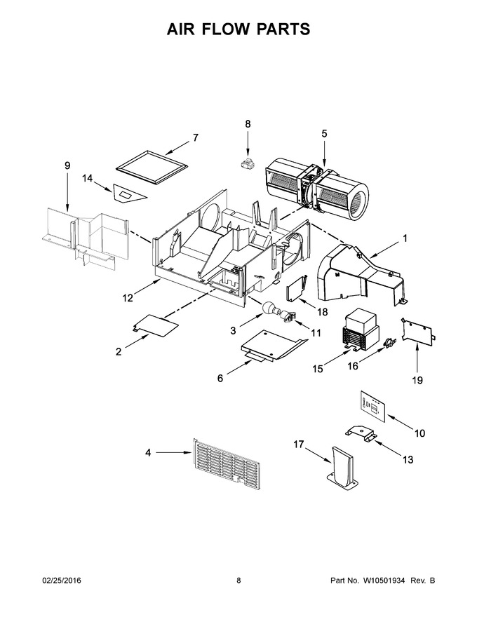 Diagram for WMH1163XVS4