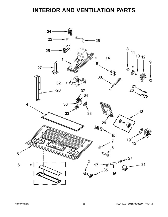 Diagram for WMH73521CH2