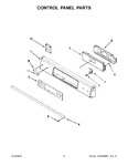 Diagram for 05 - Control Panel Parts