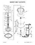 Diagram for 04 - Basket And Tub Parts