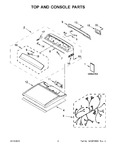 Diagram for 02 - Top And Console Parts