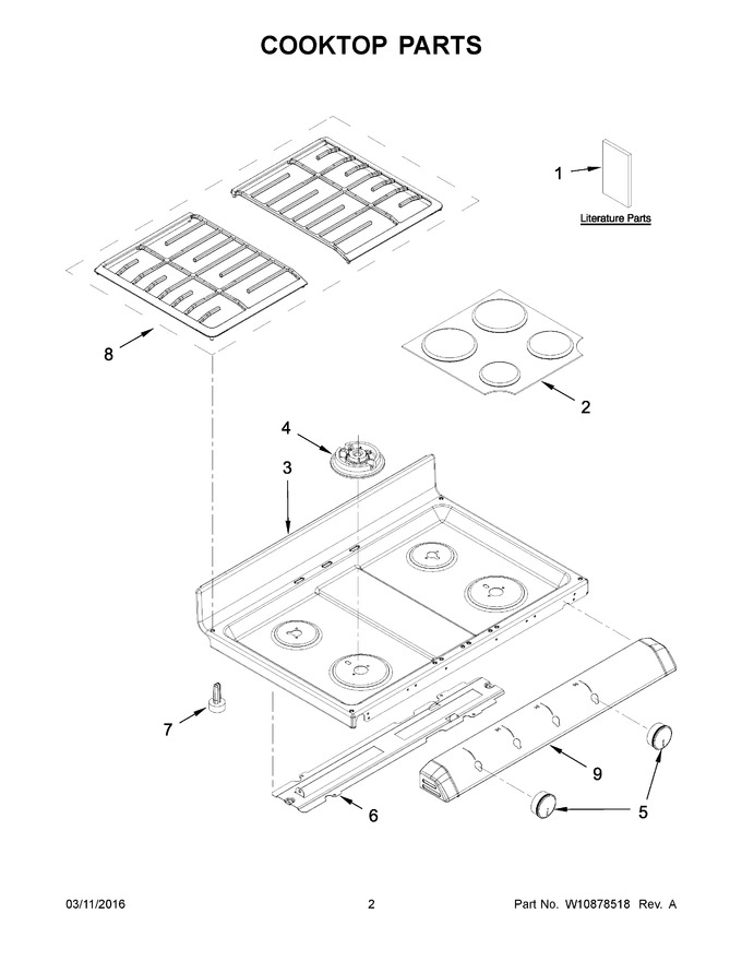 Diagram for WGG555S0BW06