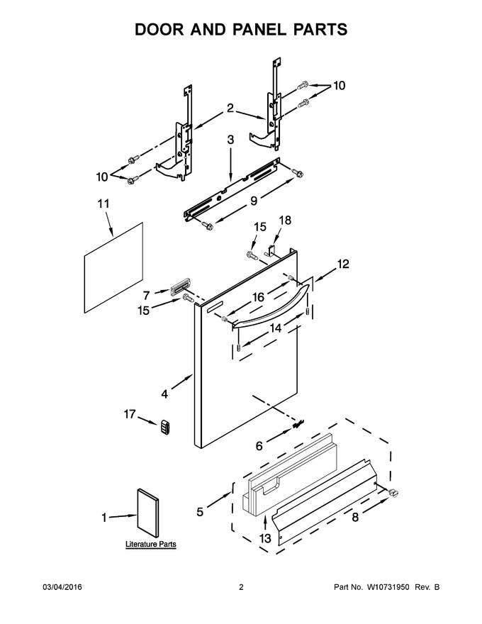 Diagram for WDT720PADH0