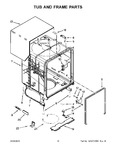 Diagram for 06 - Tub And Frame Parts