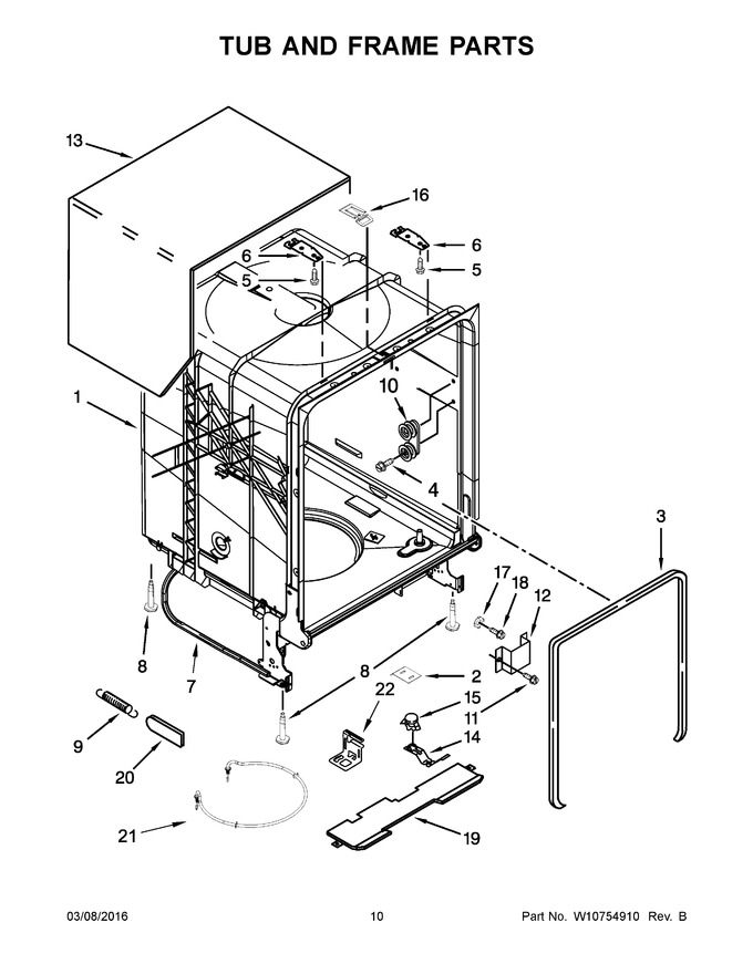 Diagram for WDT720PADH1