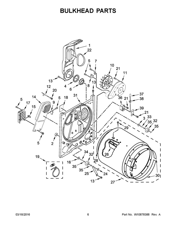 Diagram for WED4616FW0