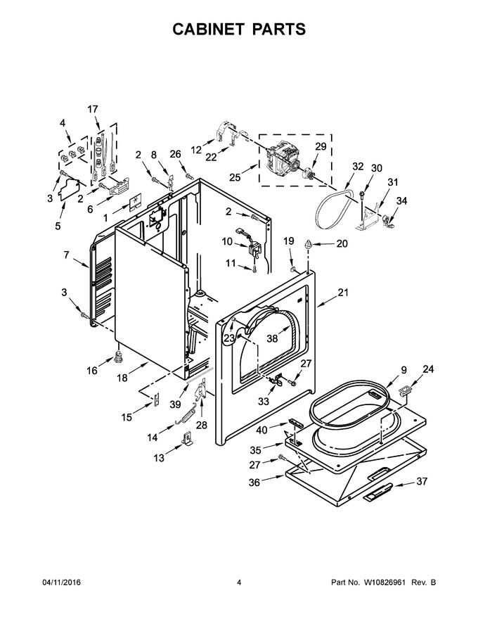 Diagram for WED4915EW1