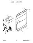 Diagram for 04 - Inner Door Parts