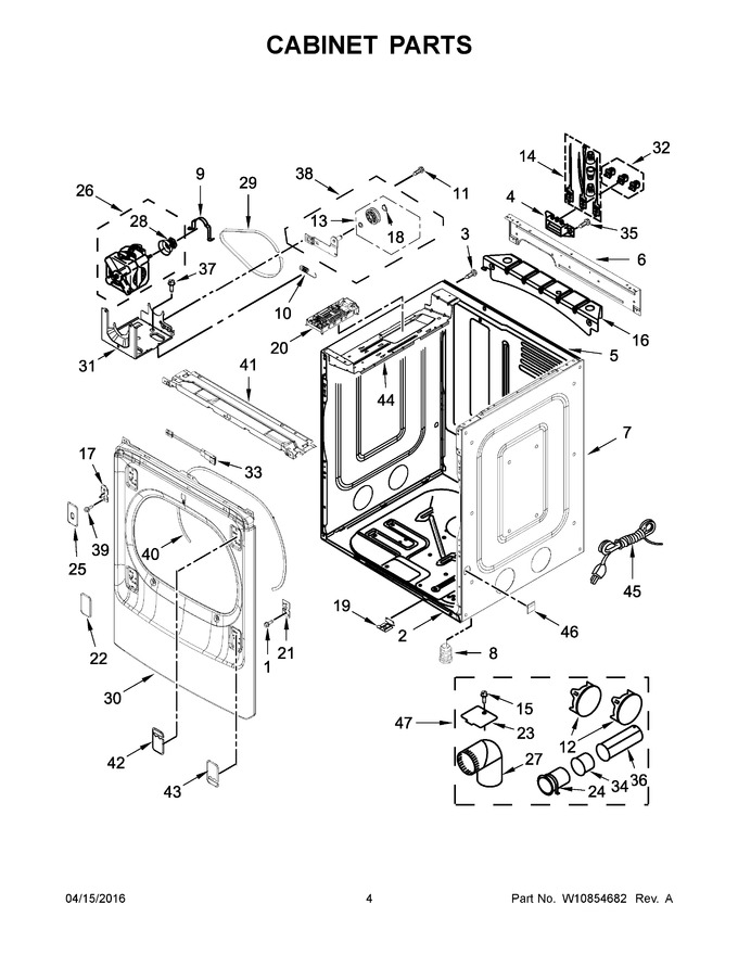 Diagram for WGD9500EC0