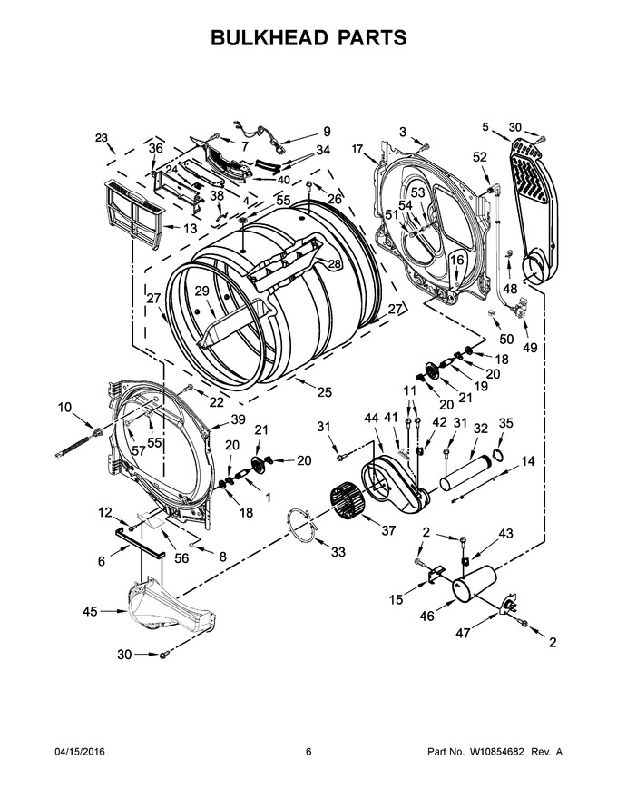 Diagram for WGD9500EW0