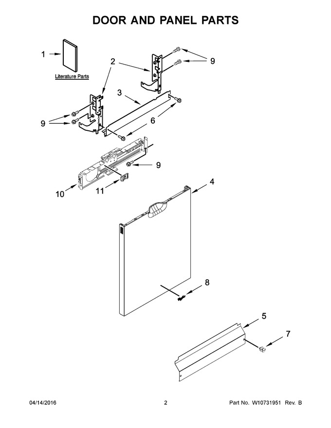 Diagram for WDF760SADB0