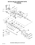 Diagram for 05 - Motor And Ice Container Parts