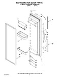 Diagram for 06 - Refrigerator Door Parts