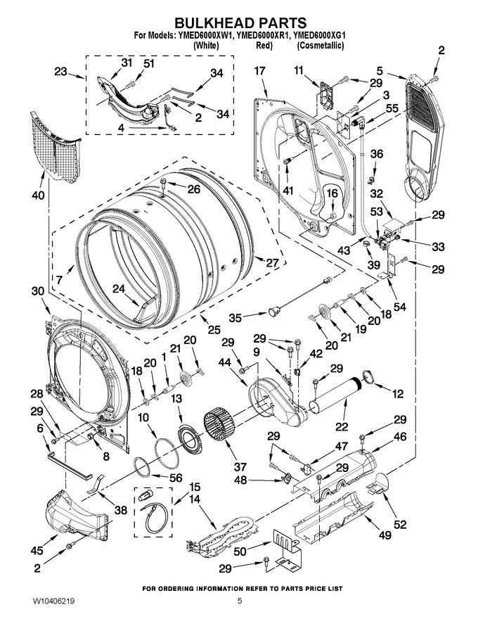 Diagram for YMED6000XW1