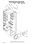 Diagram for 02 - Refrigerator Liner Parts