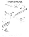 Diagram for 07 - Upper Wash And Rinse Parts