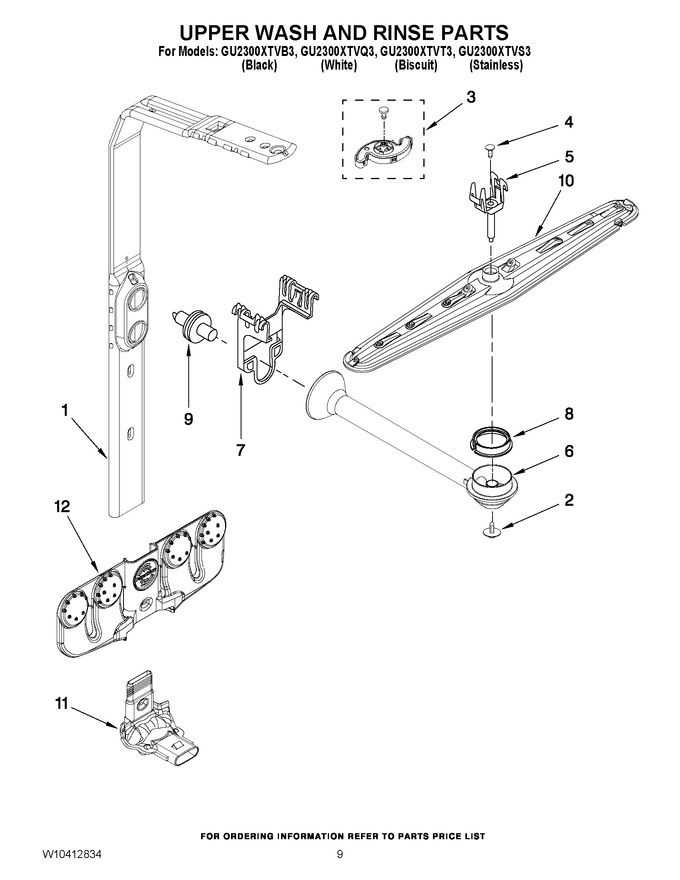 Diagram for GU2300XTVT3