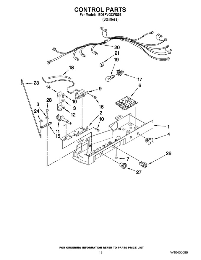 Diagram for ED5FVGXWS06