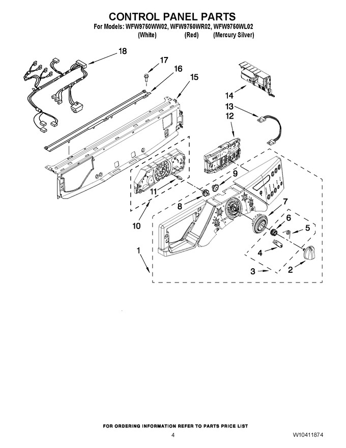 Diagram for WFW9750WL02