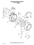 Diagram for 05 - Tub And Basket Parts