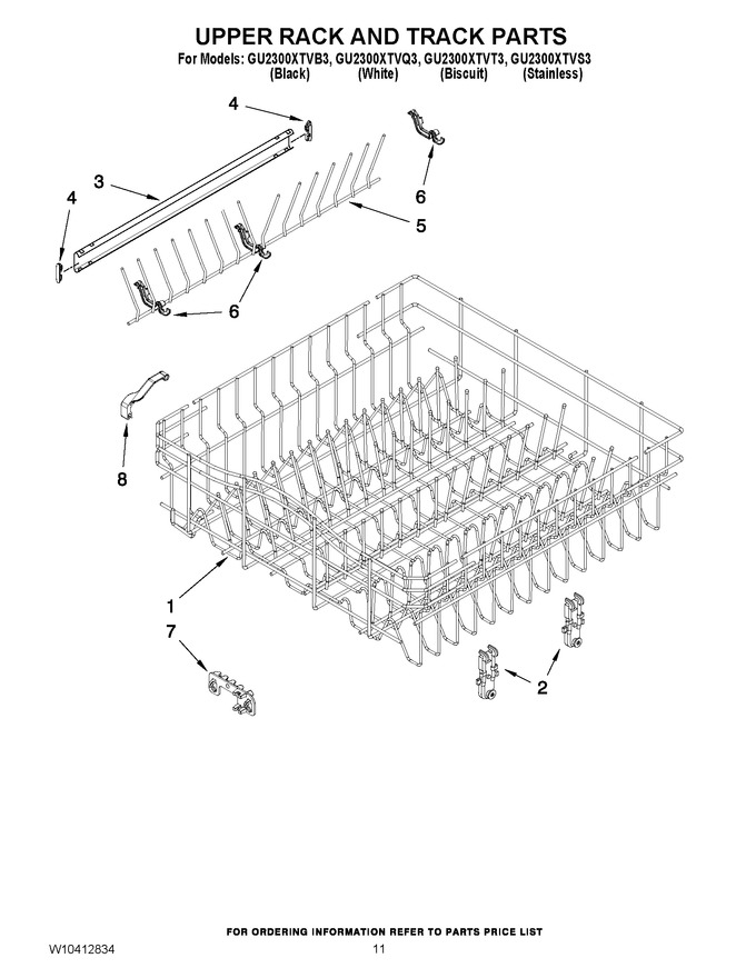 Diagram for GU2300XTVB3