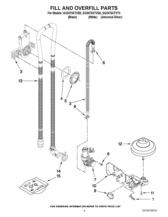 Diagram for GU2475XTVB3